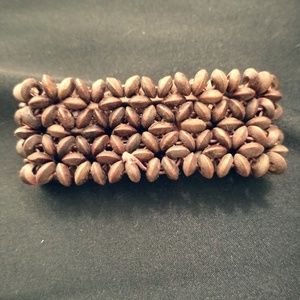 Wooden Flower Bracelet